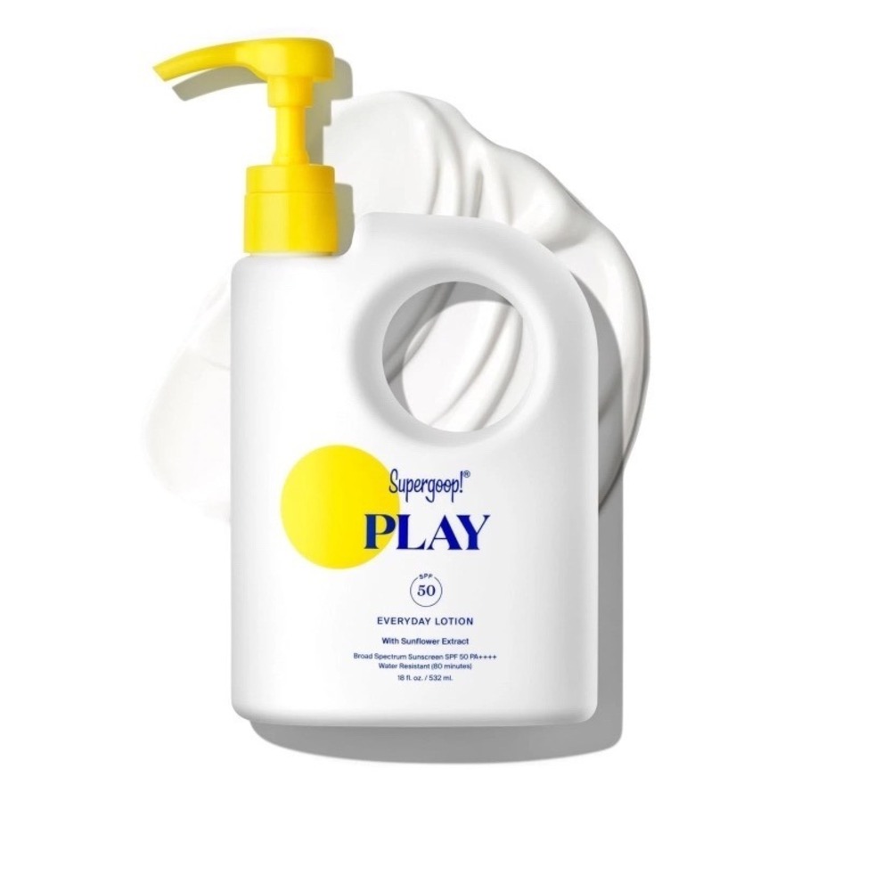 Supergoop! PLAY Everyday Lotion SPF 50 Sunscreen with Sunflower‎ Extract 18oz